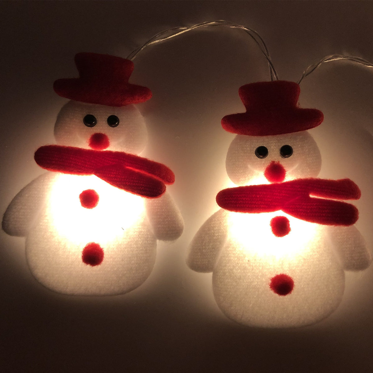 Christmas Decoration Snowman LED String Lights Garland Xmas Fairy Lights Decor For Home Navidad Christmas