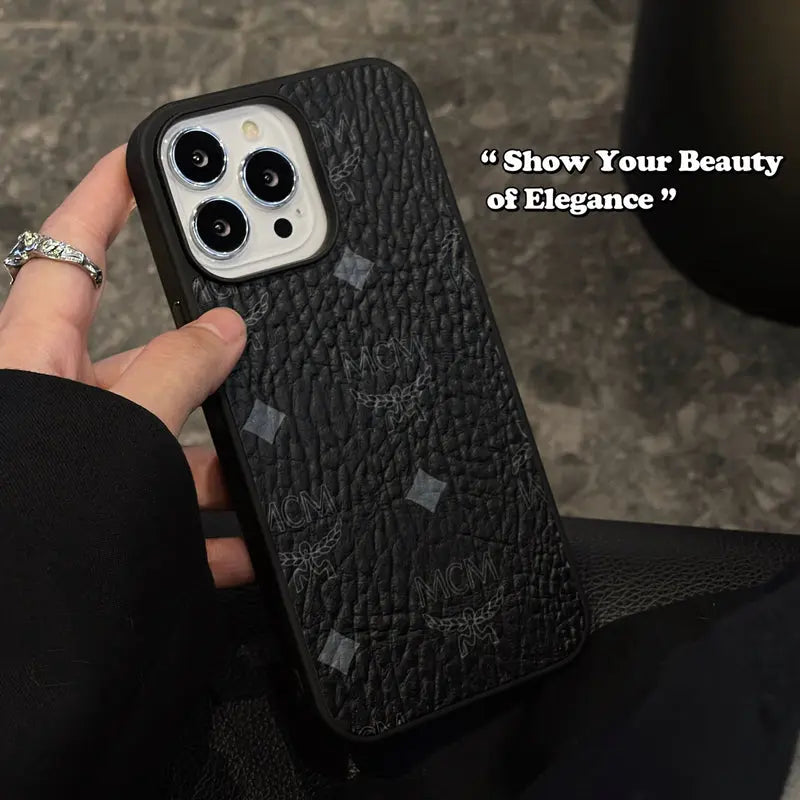 MCM iPhone Case Black-MCK240603-s2 mysite