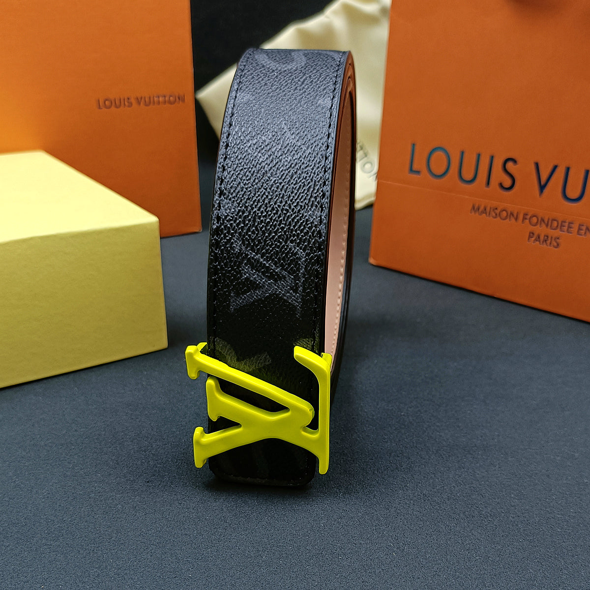 Fashion Colorful Black Love Belt mysite