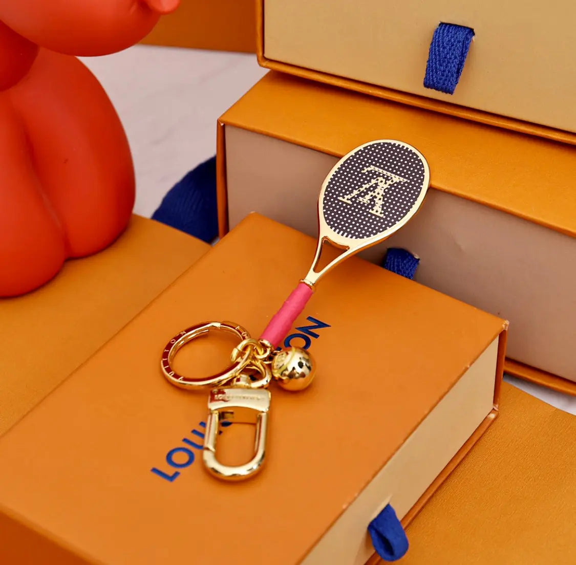 tennis racket keychain-s2 mysite