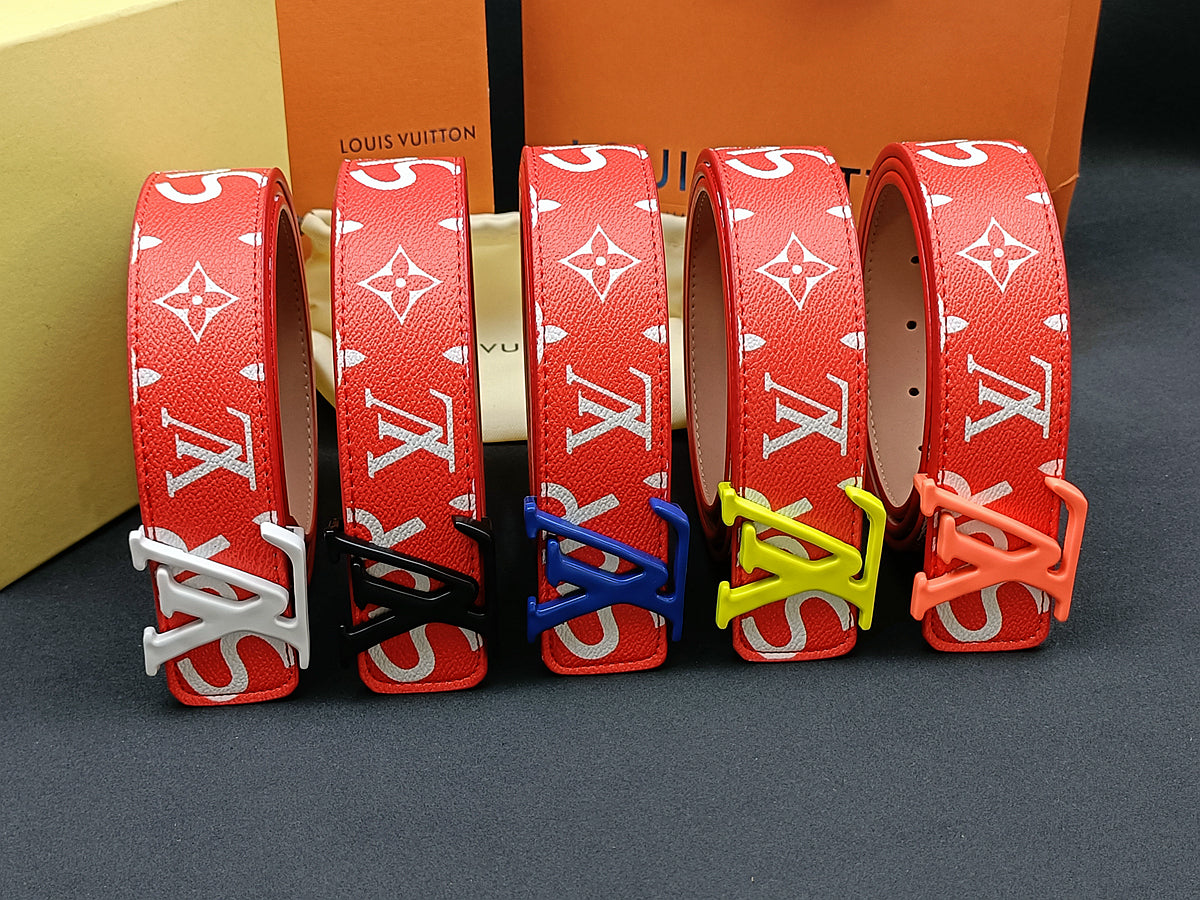 Fashion Colorful Red Love Belt mysite