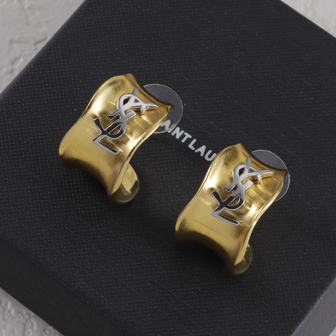 Yes Irregular Design Earrings mysite