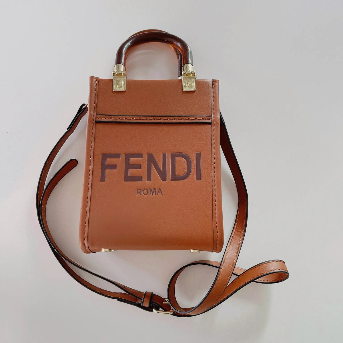 Classic Tote Bag With Crossbody Strap-18 mysite