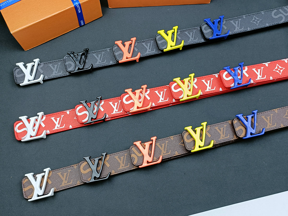 Fashion Colorful Brown Love Belt mysite