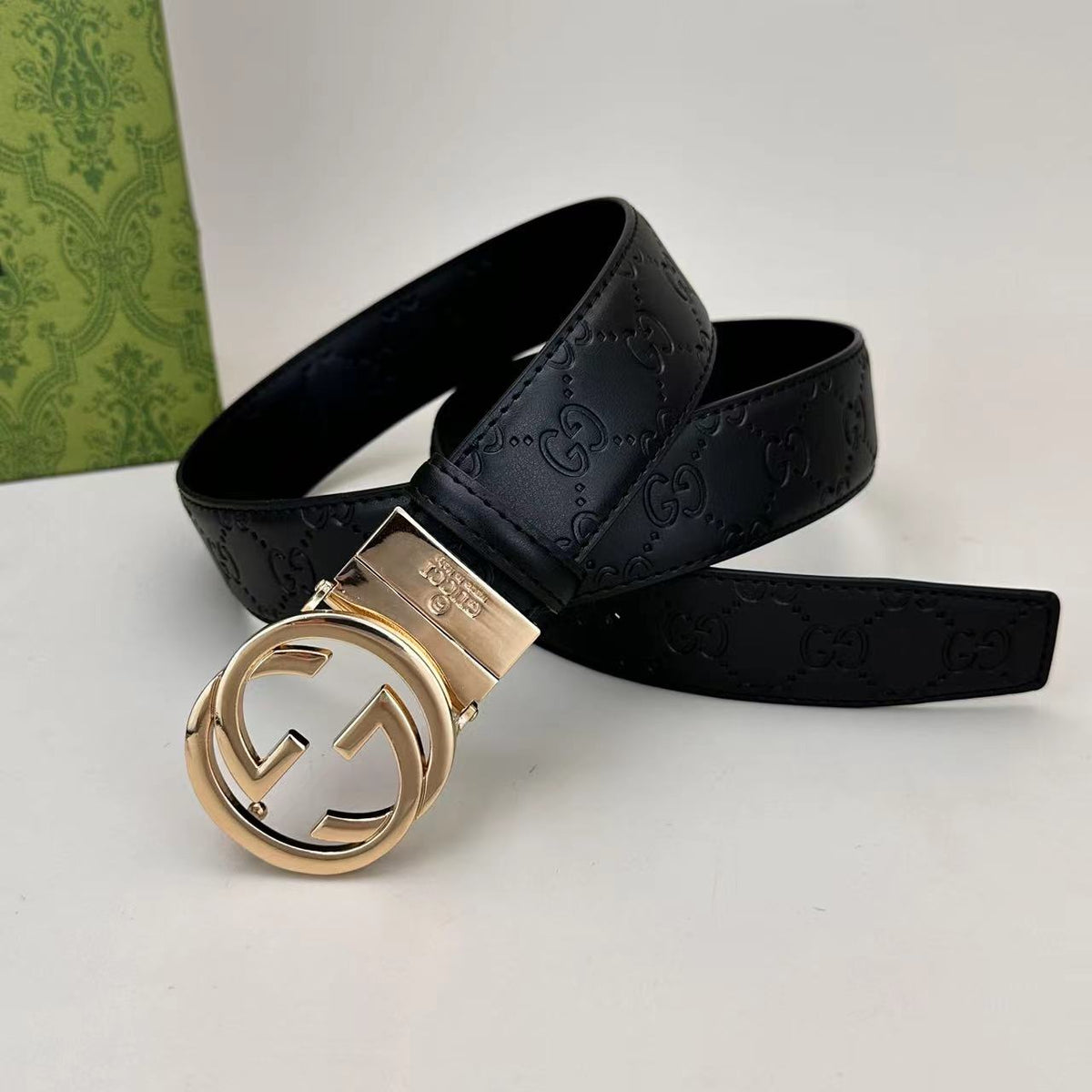 Circle Design Good Belt (Black) mysite