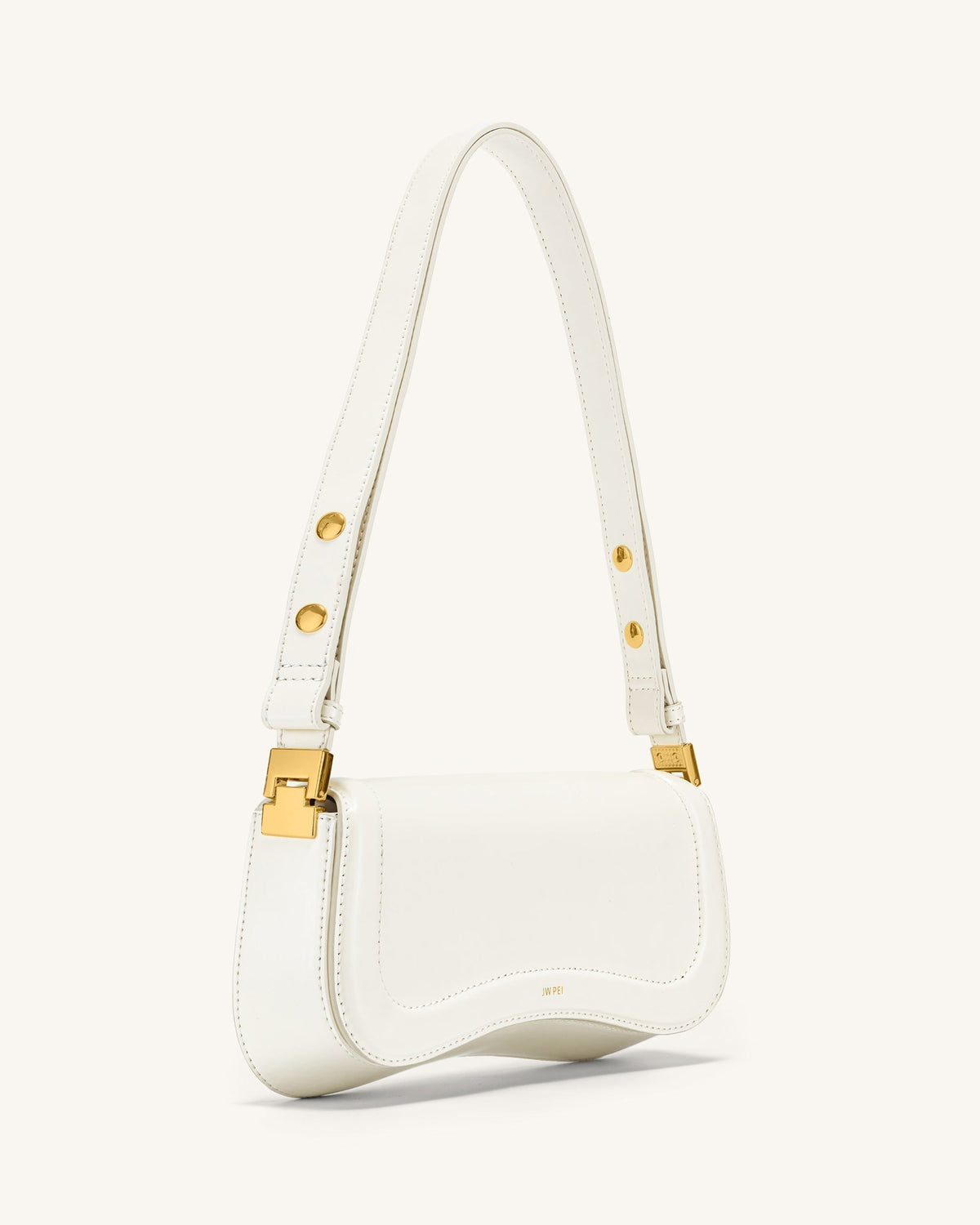 Joy Shoulder Bag - White mysite