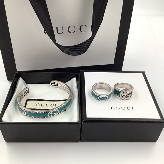 Blue- Green Good Ring & Bracelet mysite