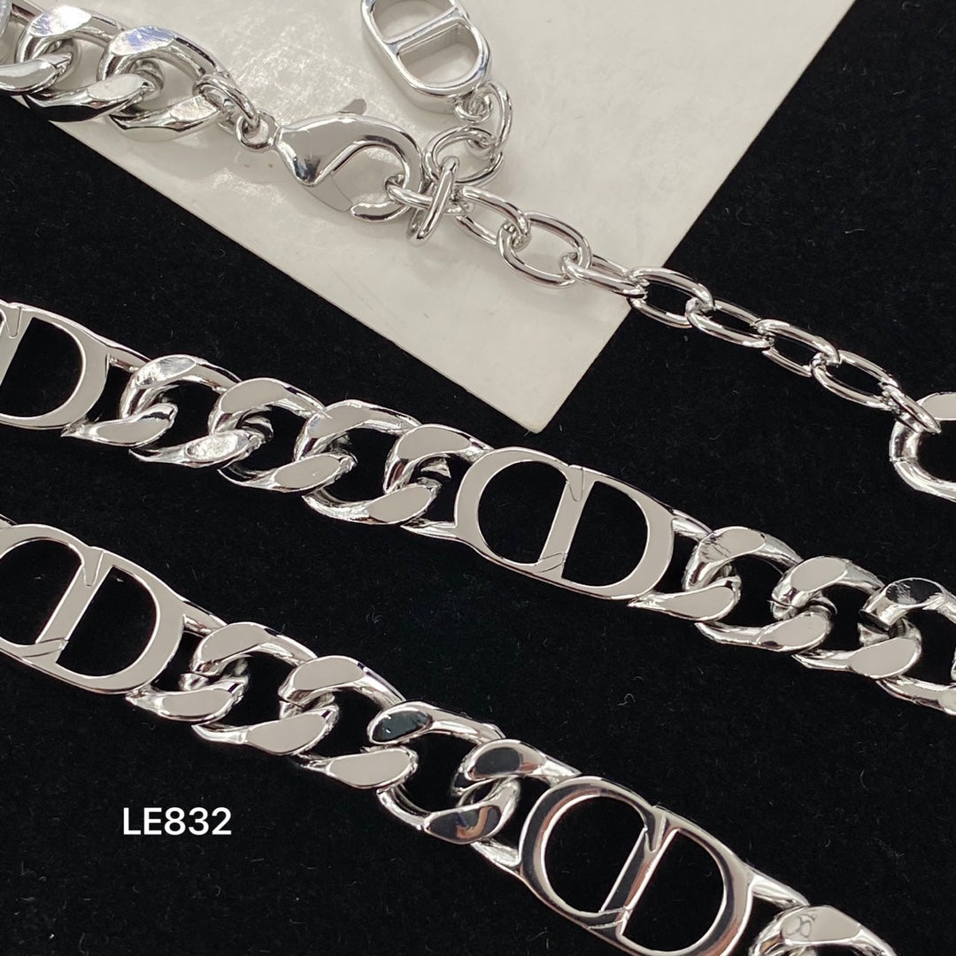 Dove Chain Bracelet & Necklace Set mysite
