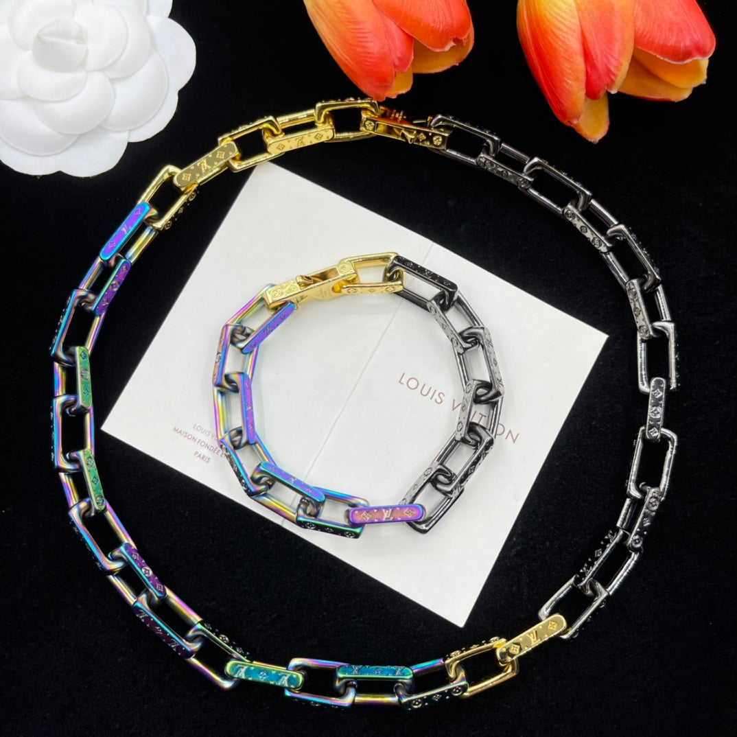 Laser Love Design Bracelet & Necklace mysite