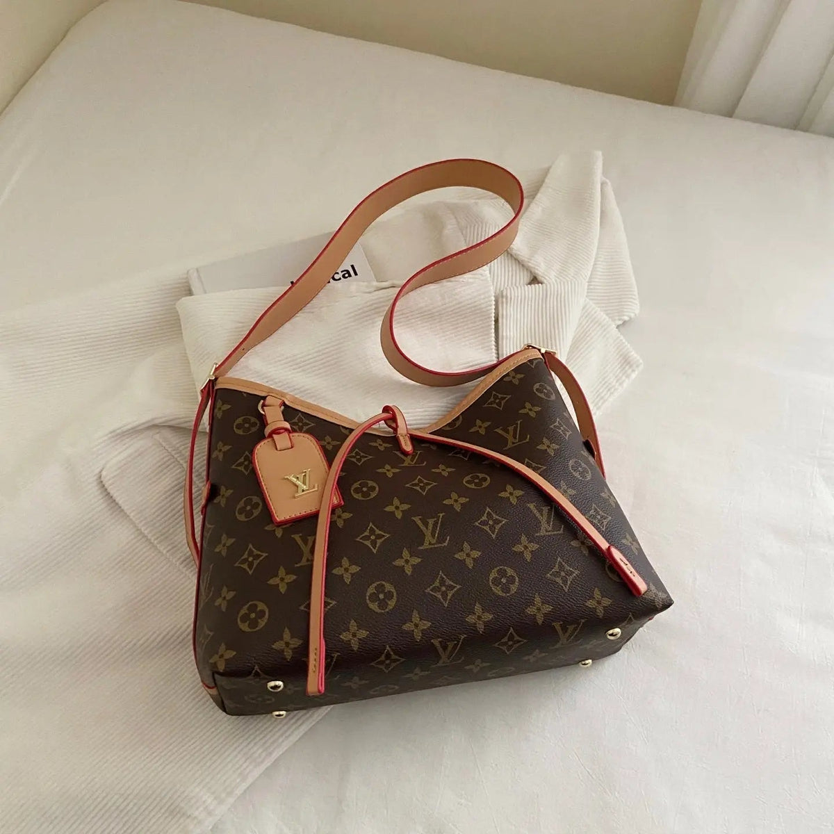 Monogram Cross-Strap Shoulder Bag-18 mysite