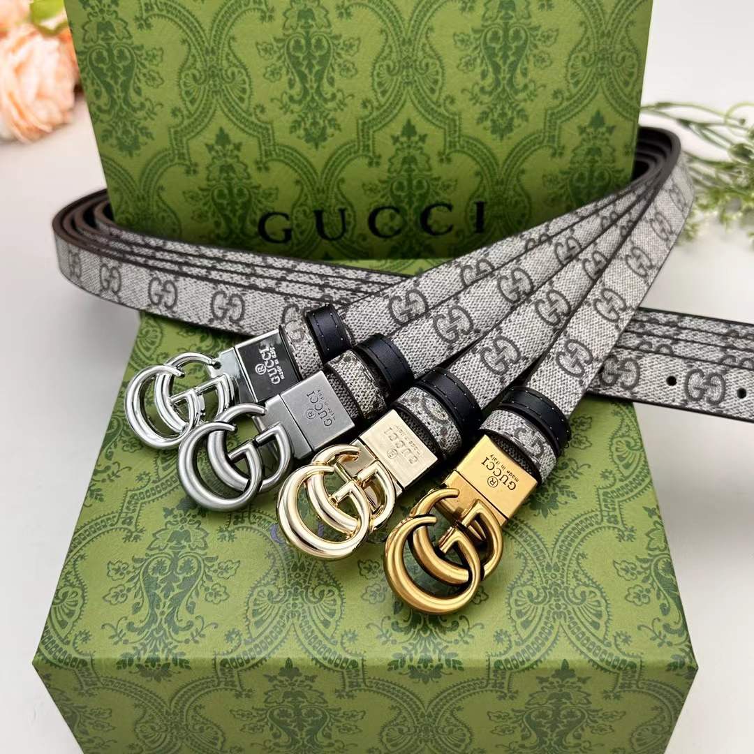 Floral Design Good Belt (Brown) mysite