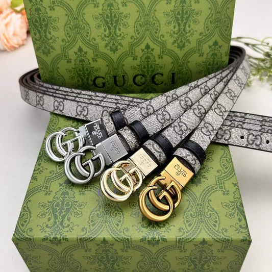 Floral Design Good Belt (Brown) mysite