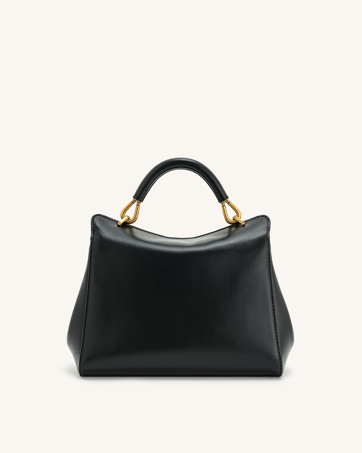 Lucia Classic Top Handbag - Black mysite