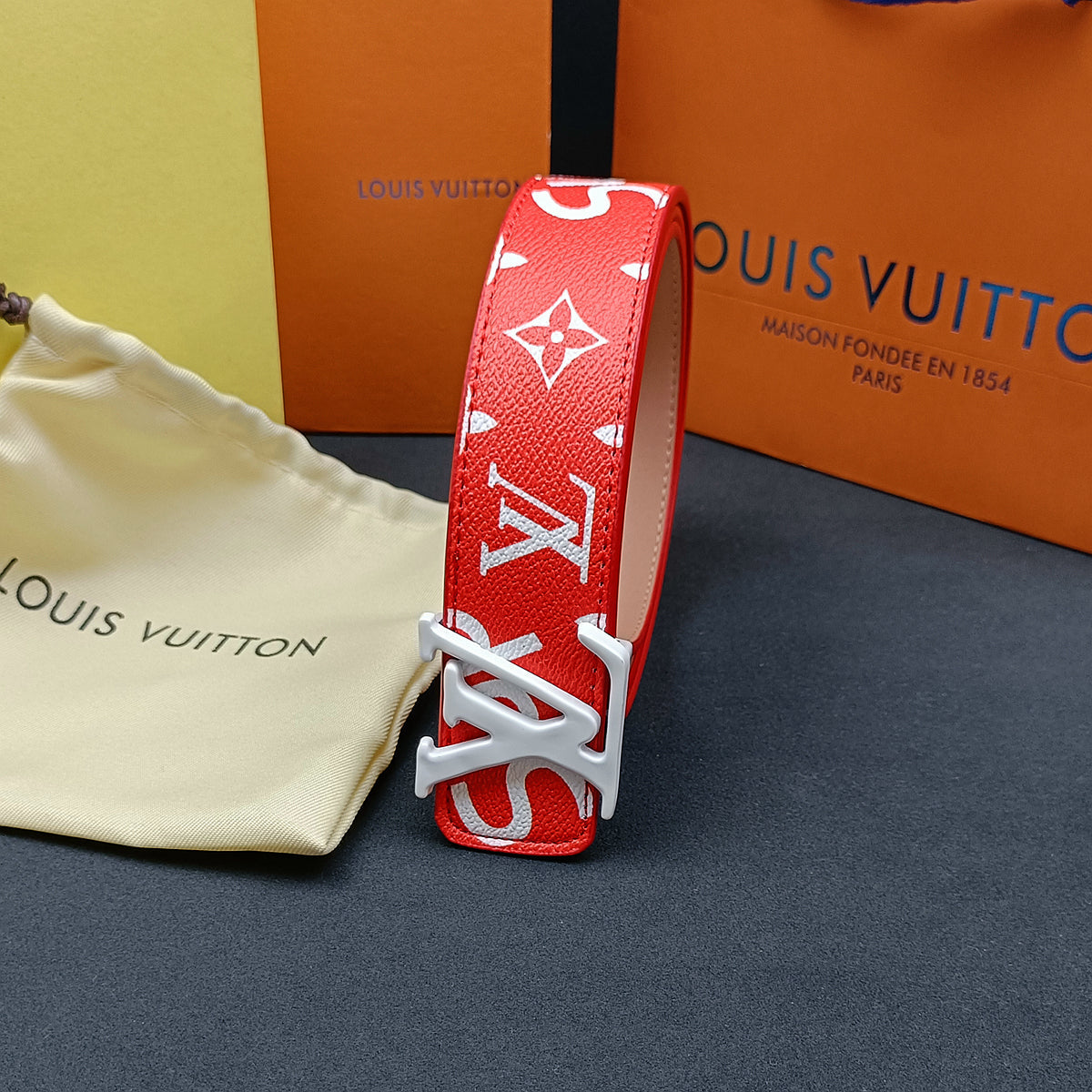 Fashion Colorful Red Love Belt mysite