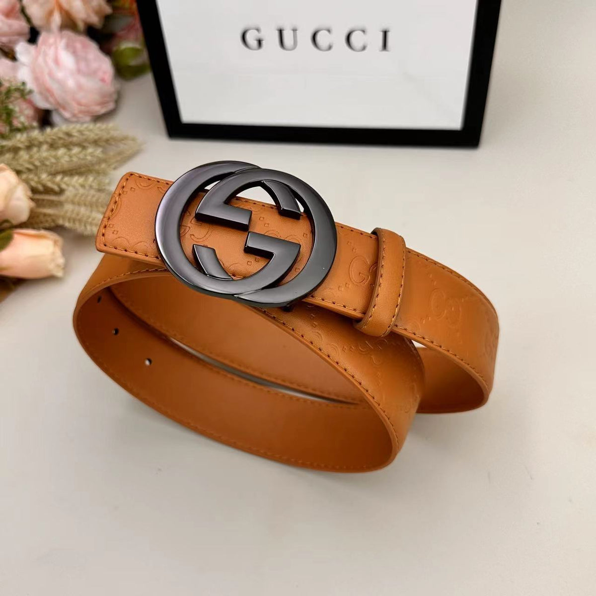Classic Colored Good Belt (Metal gray Buckle) mysite