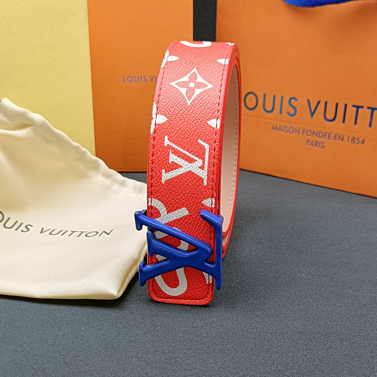Fashion Colorful Red Love Belt mysite