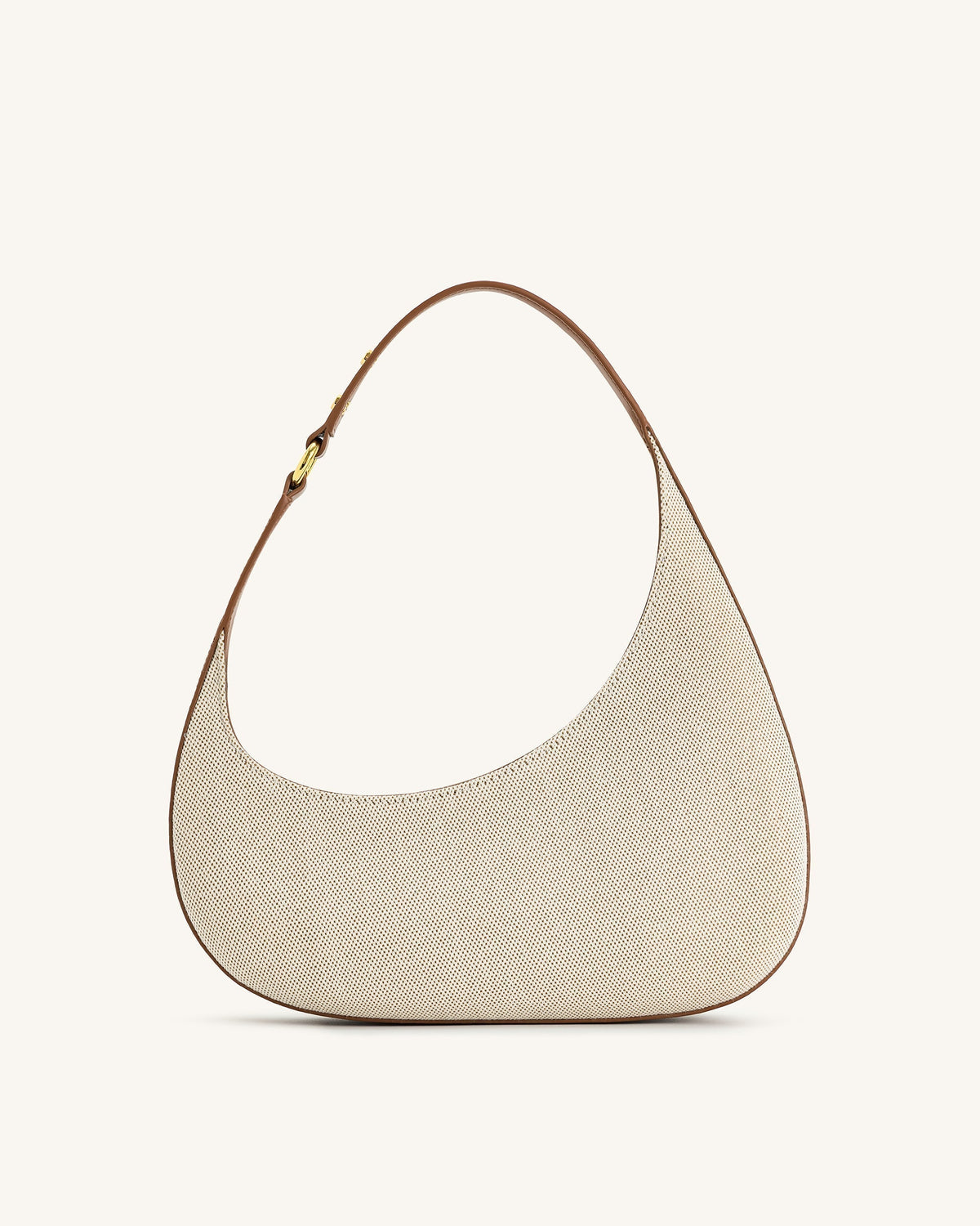 Harlee Shoulder Bag - Brown Canvas mysite