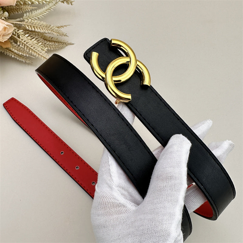 CC Women's Leather Belt (Black) mysite