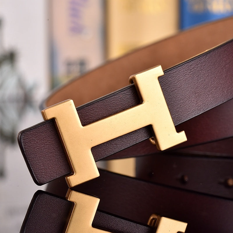 4 Colors Fashion H Women's Belt mysite