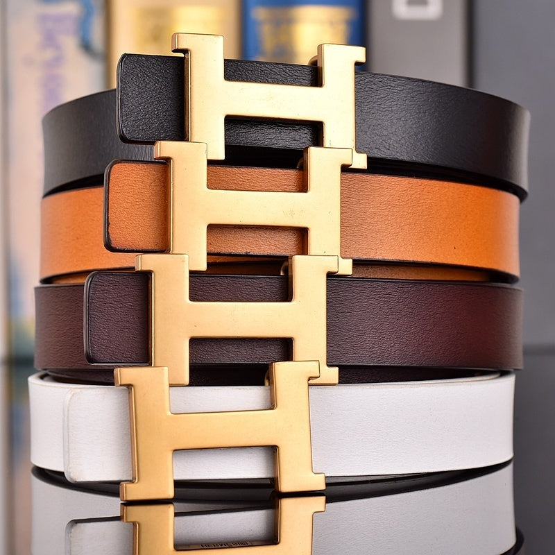4 Colors Fashion H Women's Belt mysite