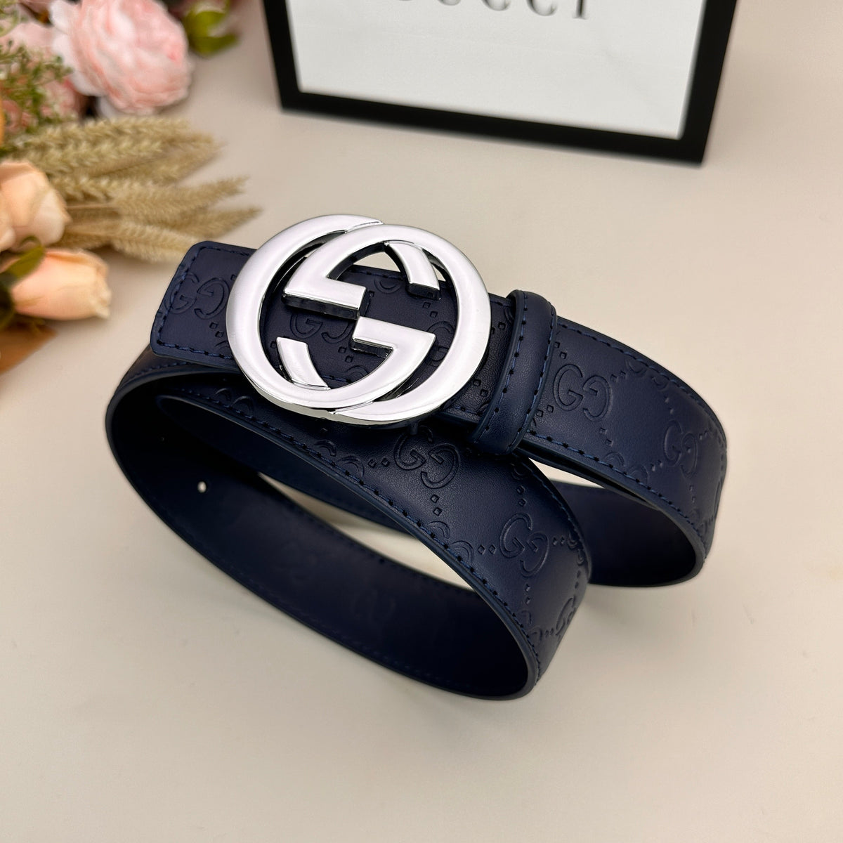 Classic Colored Good Belt (Silver Buckle) mysite