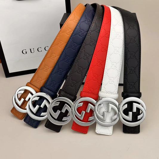 Classic Colored Good Belt (Silver Buckle) mysite
