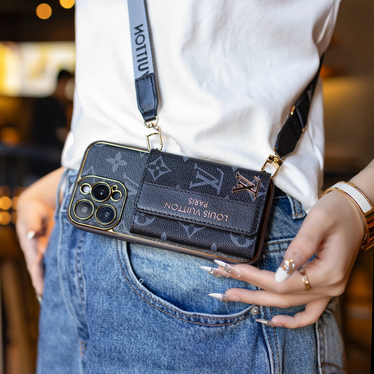 New Classic Luxury Card Holder Phone Case  02-s2 mysite