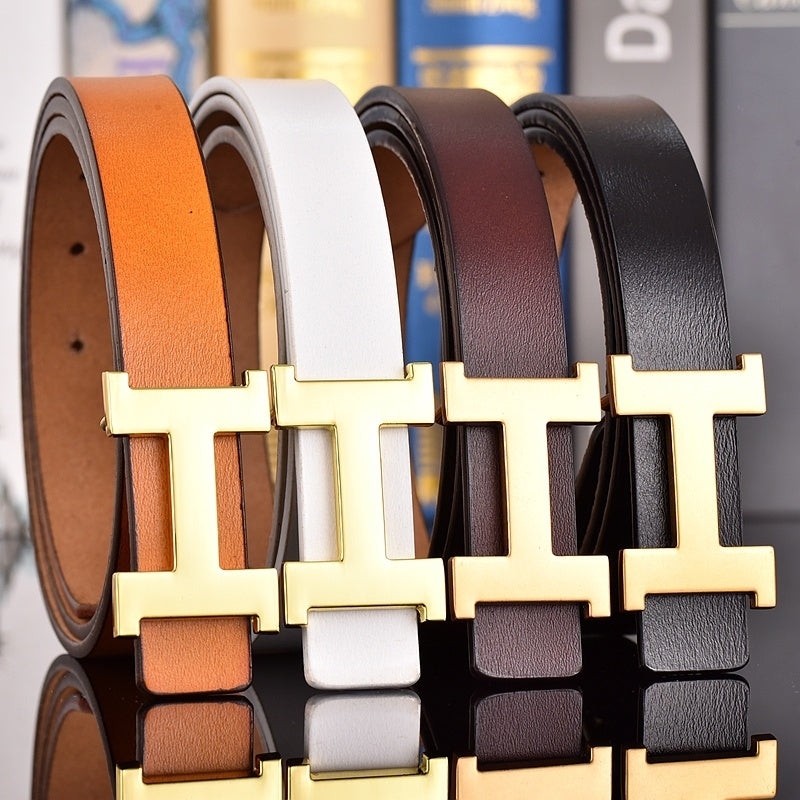 4 Colors Fashion H Women's Belt mysite