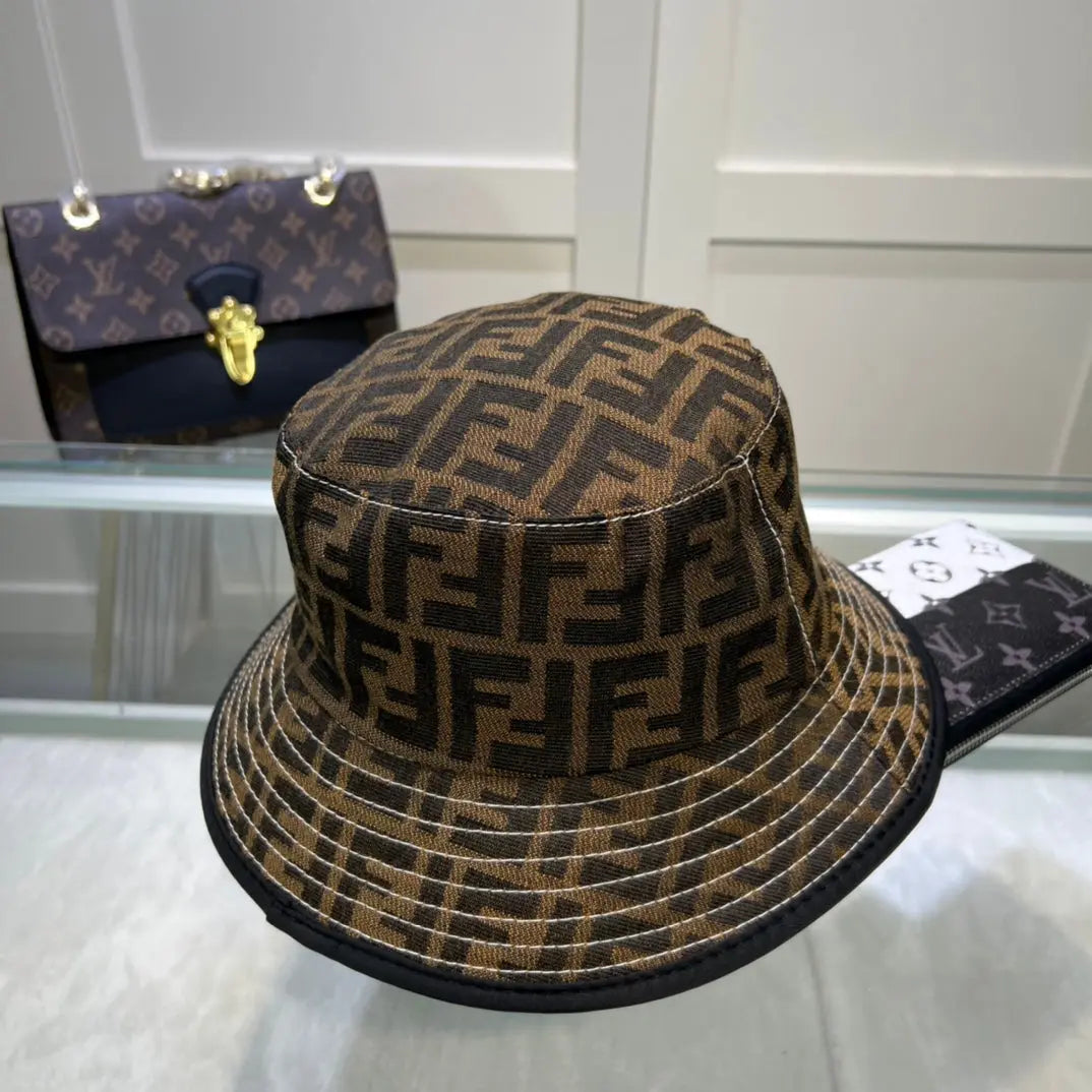 Luxury FF Monogram Bucket Hat-s2 mysite