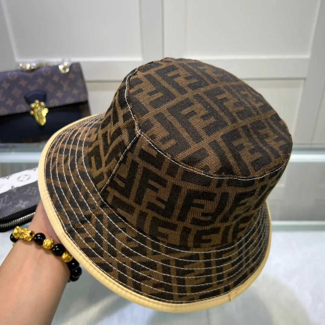 Luxury FF Monogram Bucket Hat-s2 mysite