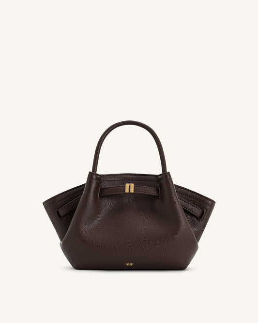 Hana Mini Tote Bag - Dark Brown mysite