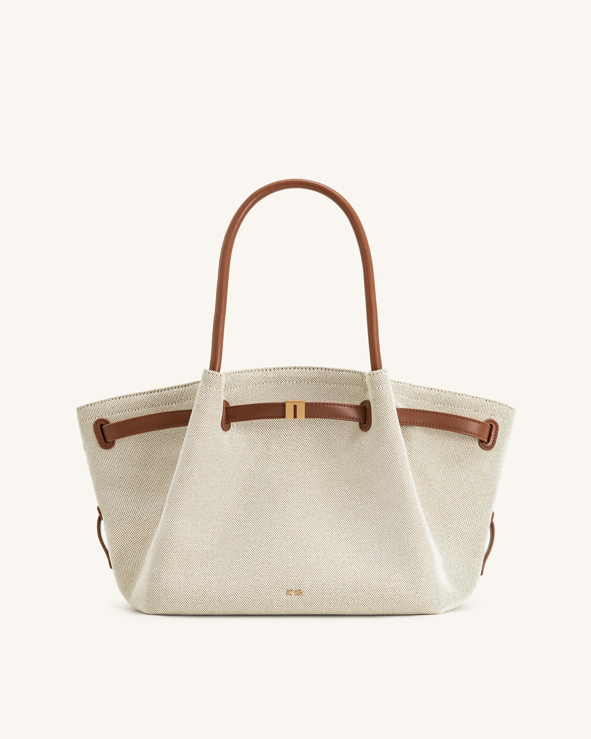 Hana Medium Tote Bag - Brown Canvas mysite