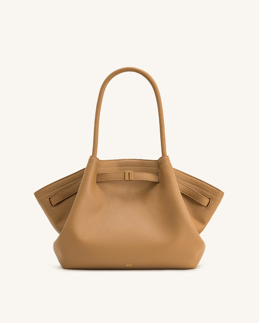 Hana Medium Tote Bag - Latte Color mysite
