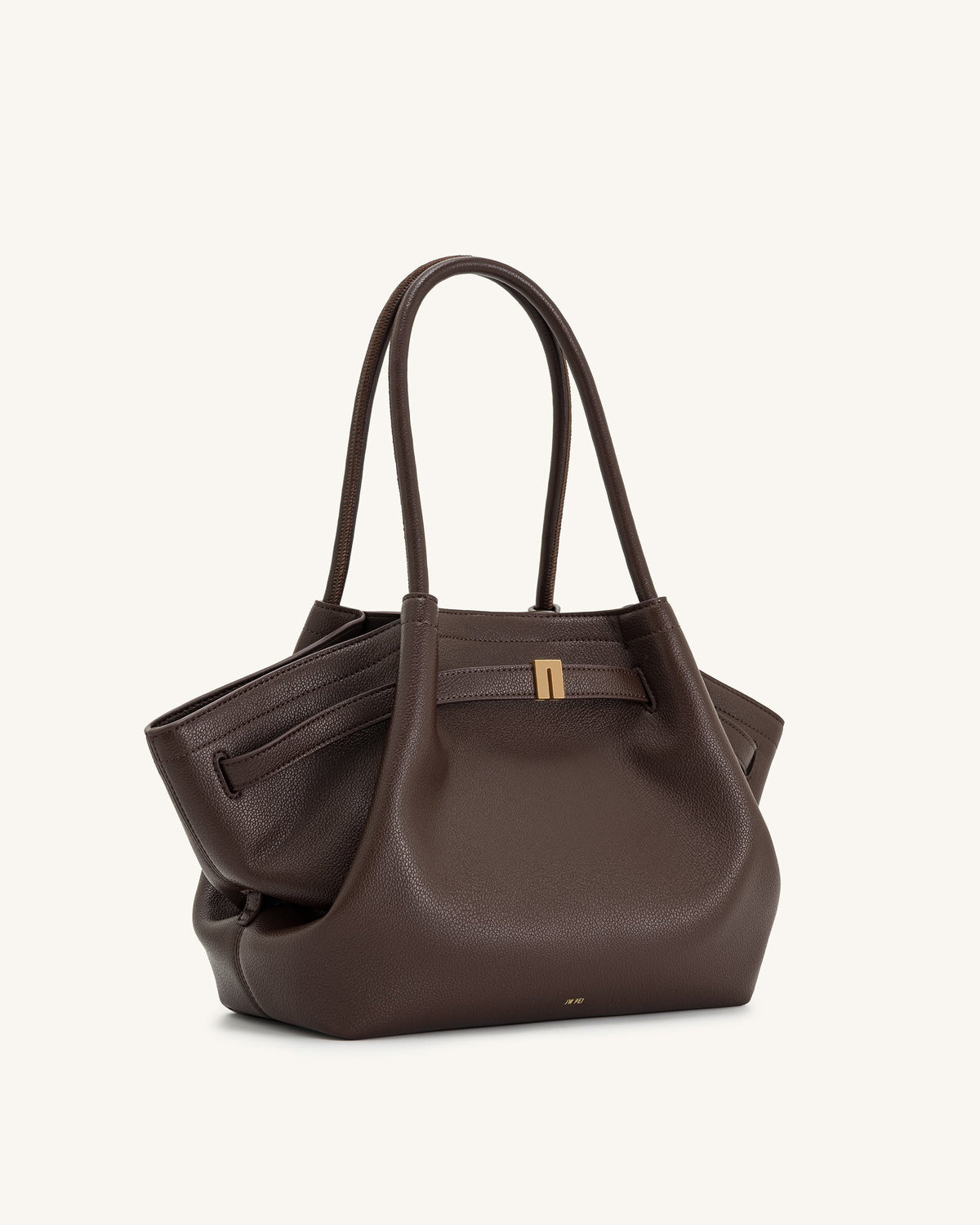 Hana Medium Tote Bag - Dark Brown mysite