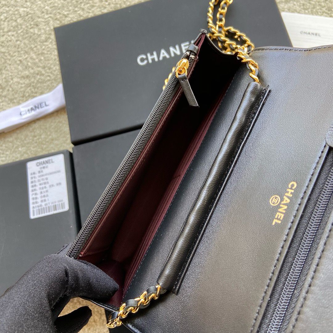 CC Classic WOC Lambskin Black mysite