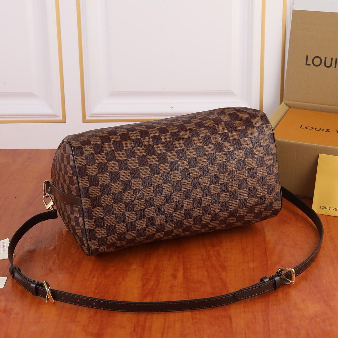 Lv Speedy Bandoulière Damier Ébène mysite