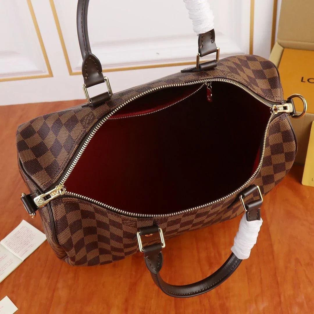 Lv Speedy Bandoulière Damier Ébène mysite