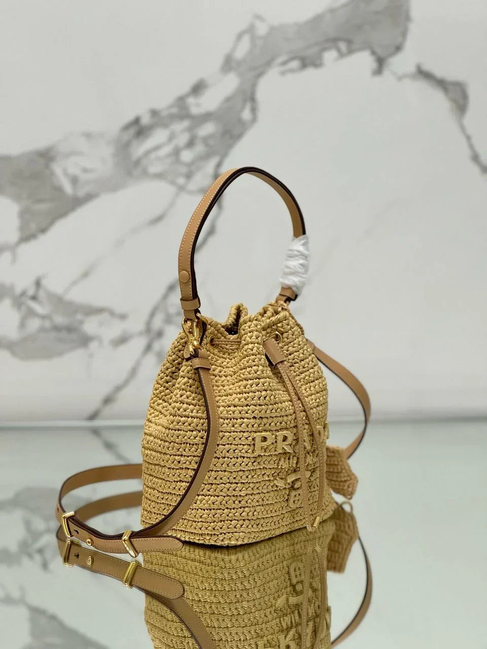 PRD Raffia Mini Bucket mysite