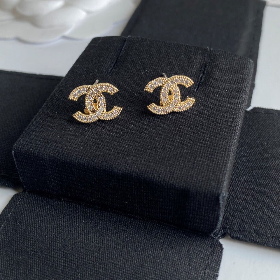All-match Sparkling Earrings mysite