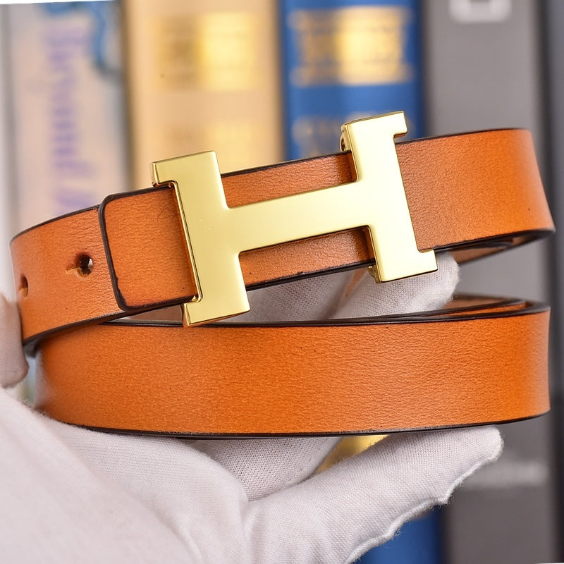 4 Colors Fashion H Women's Belt mysite