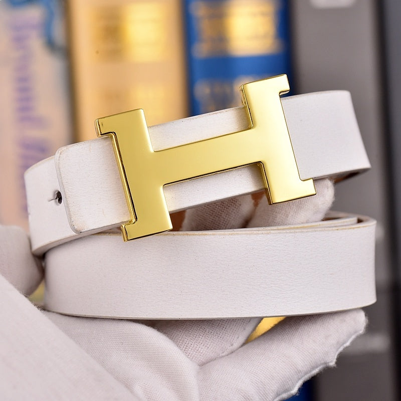 4 Colors Fashion H Women's Belt mysite