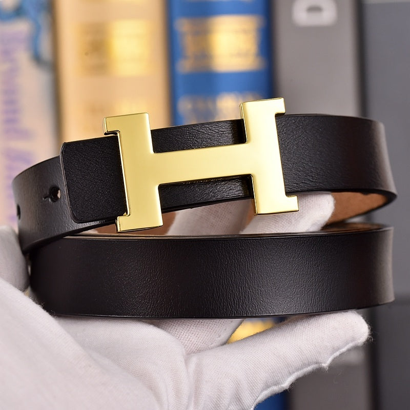 4 Colors Fashion H Women's Belt mysite