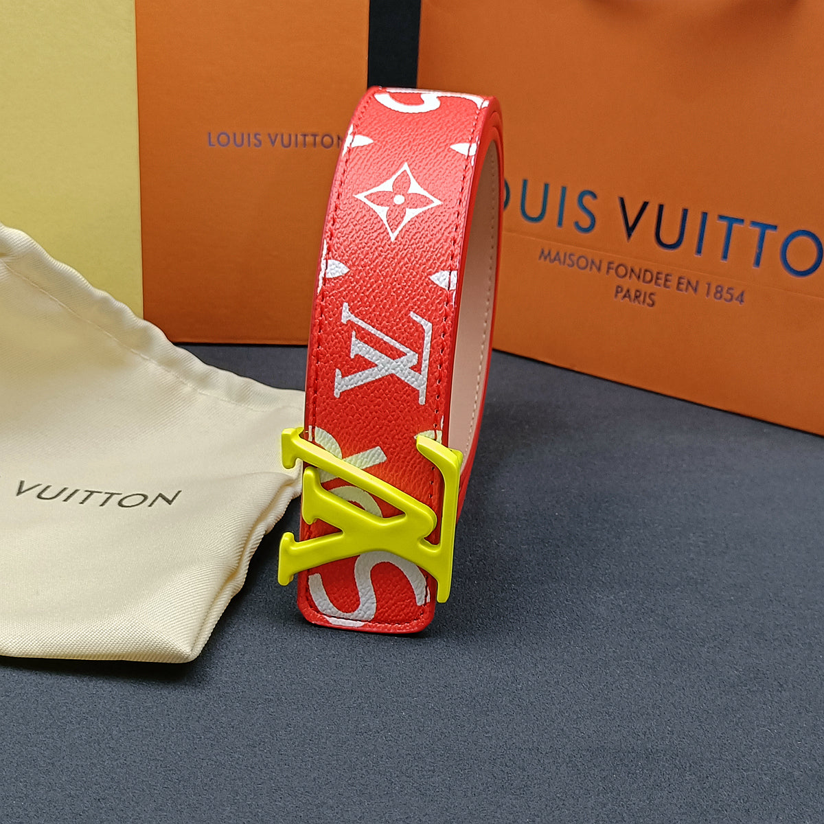 Fashion Colorful Red Love Belt mysite