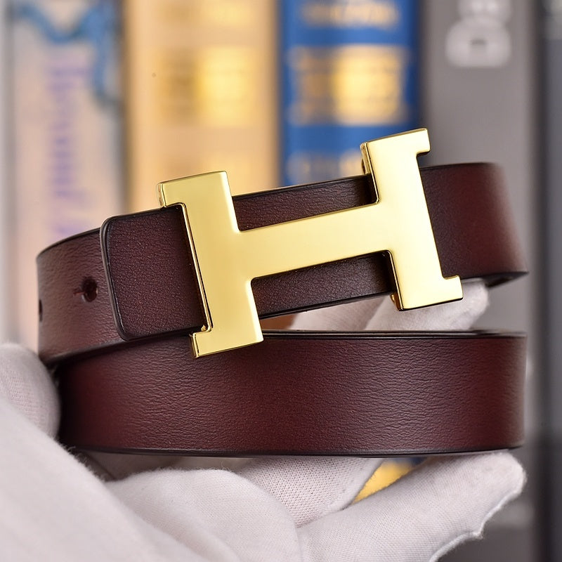 4 Colors Fashion H Women's Belt mysite