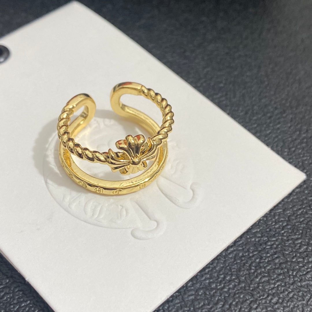 2-color Personalized Open Ring mysite