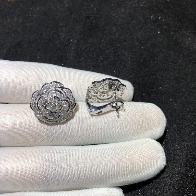 BOUTON DE EARRINGS SILVER DIAMOND mysite