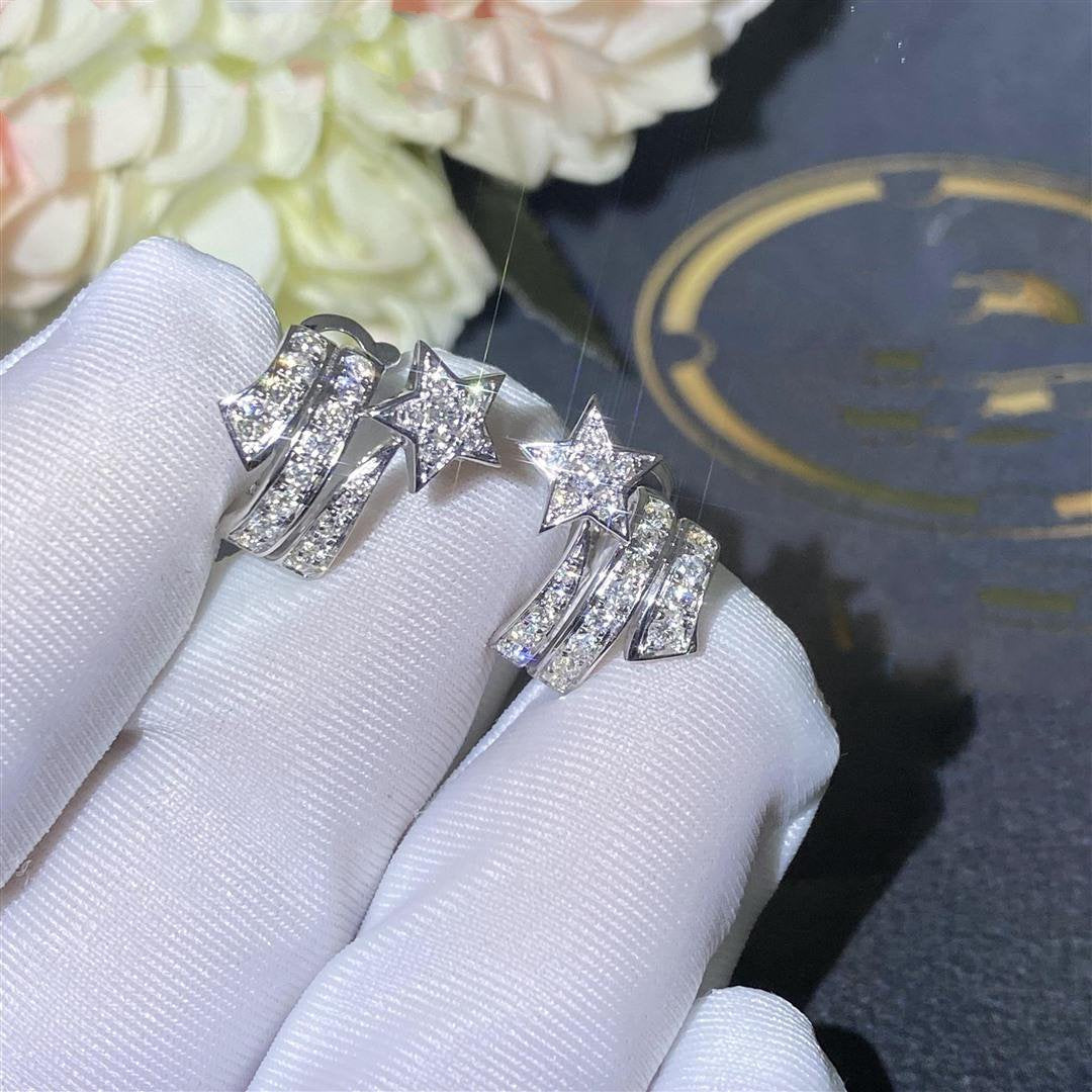 COMETE ETOILEE EARRINGS SILVER DIAMOND mysite