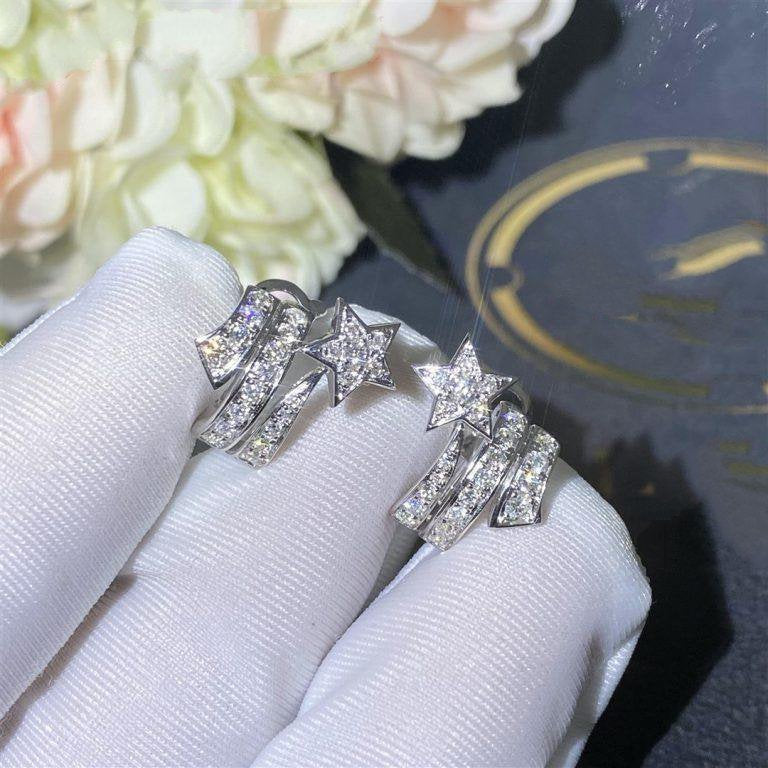 COMETE ETOILEE EARRINGS SILVER DIAMOND mysite