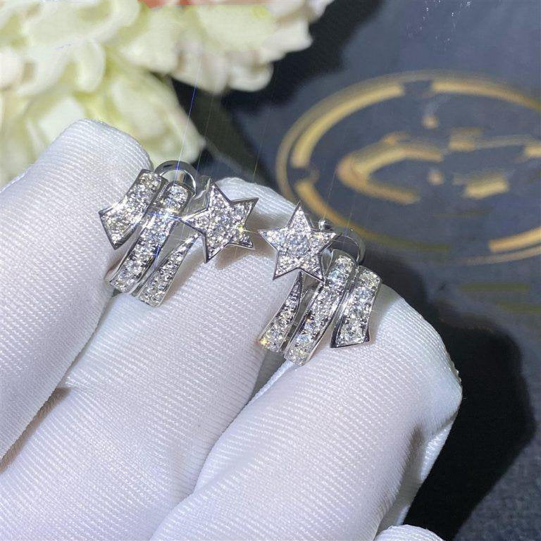 COMETE ETOILEE EARRINGS SILVER DIAMOND mysite