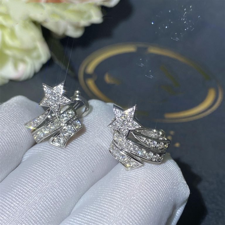 COMETE ETOILEE EARRINGS SILVER DIAMOND mysite
